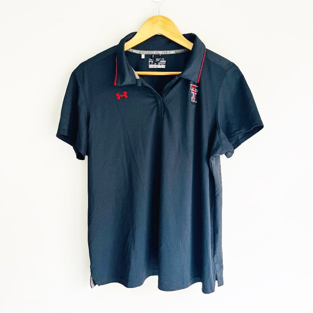 2/$30 Red Raiders Under Amour Polo Shirt 2XL